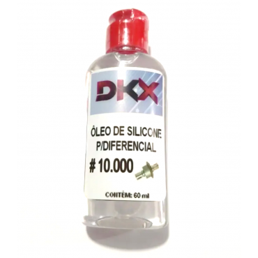ÓLEO DE SILICONE DENSIDADE 10.000 60ml PARA DIFERENCIAL DKX PER10000